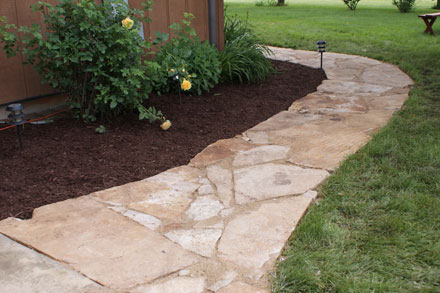 Desert Creek Flagstone Walkway